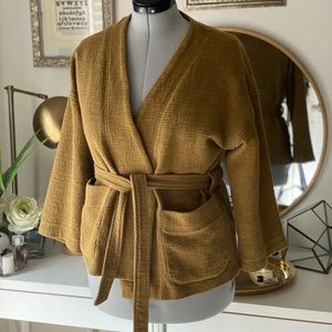 Texture & Thread Wrap Jacket